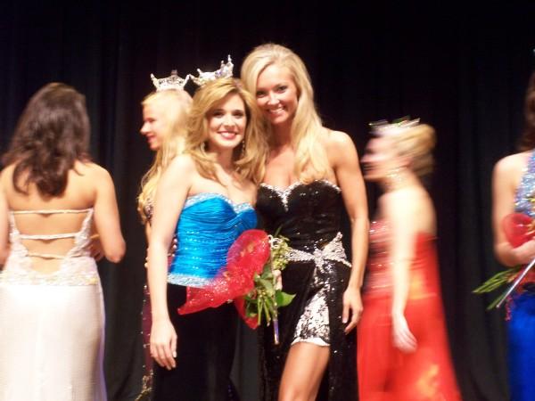 Hannah Wade winning Miss Metropolitan